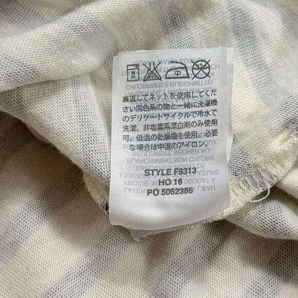 Crewcuts J.Crew Breton Striped Boho Pink Heart Embroidered Boatneck Top Girls 10 - Picture 8 of 8